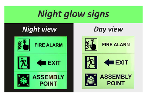 Glow in Dark Signs